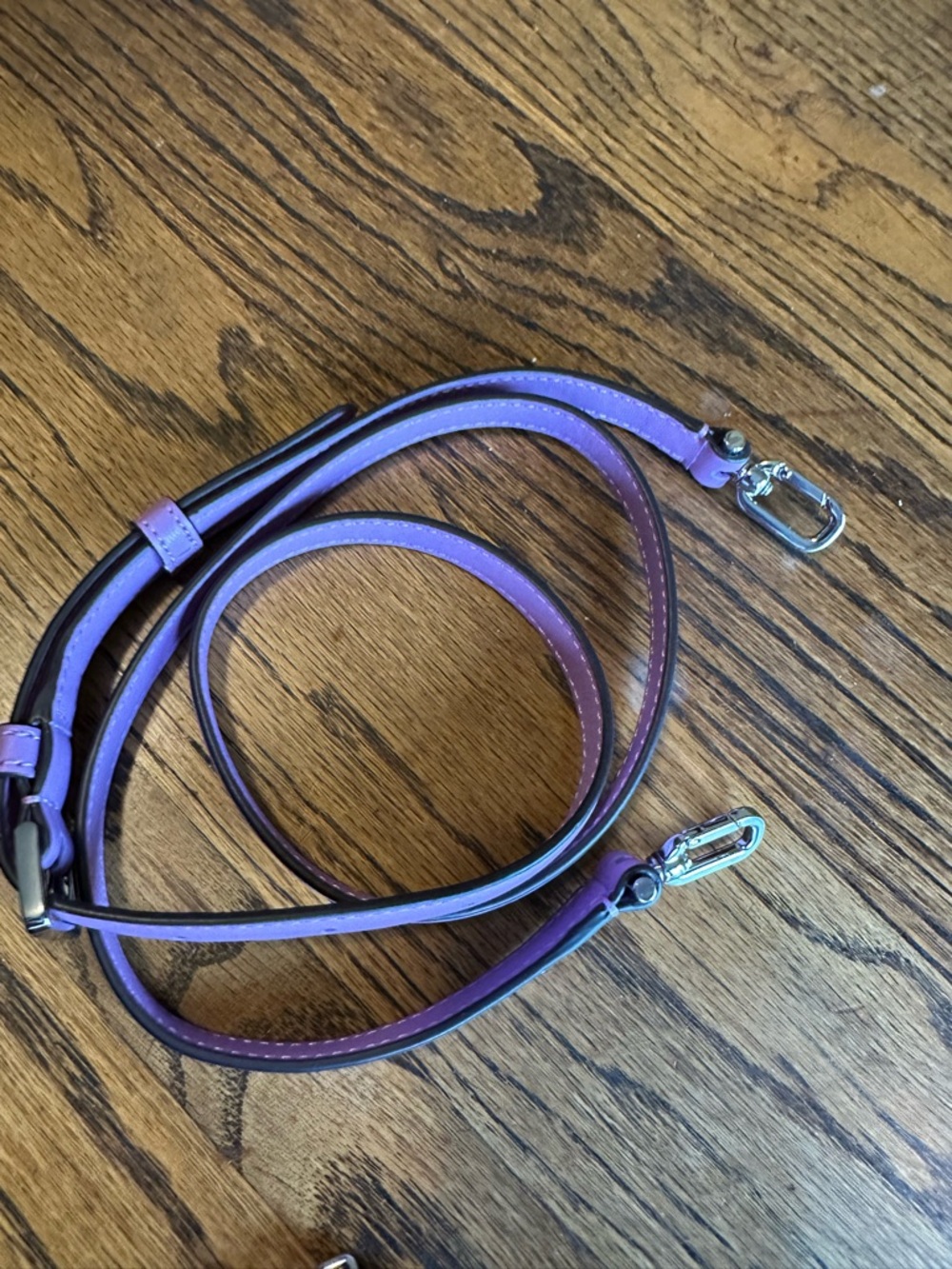 kate spade Lilac Suede Mini Barrel Bag with Chain Handle - Picture 5 of 6